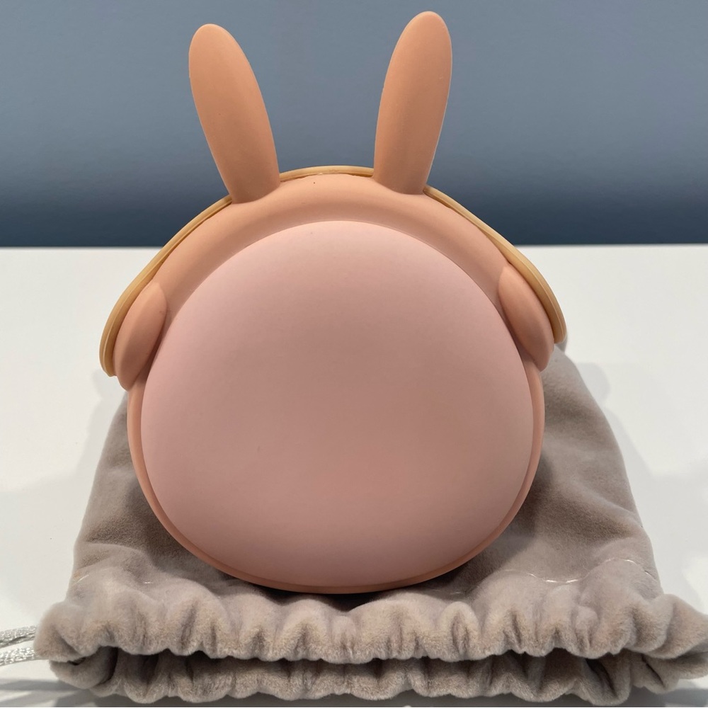 Women Cute Bunny USB 2 in 1 Hand Warmer and Power Bank Pink